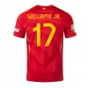 Spanien Nico Williams #17 Heimtrikot EM 2024 Kurzarm